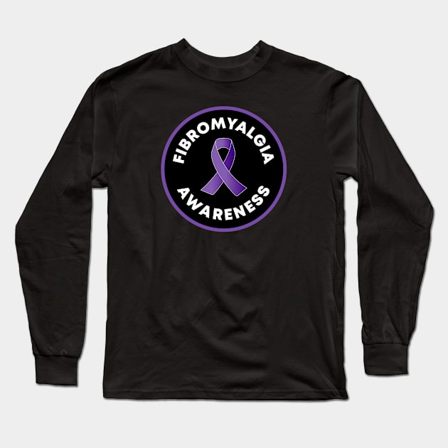 Fibromyalgia - Disability Awareness Long Sleeve T-Shirt by Football from the Left